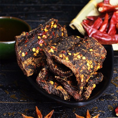 10斤装风干鸭肉批发风干肉景区特产肉铺零食特产麻 辣五香手撕肉干 1袋图2