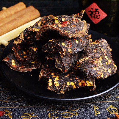 10斤装风干鸭肉批发风干肉景区特产肉铺零食特产麻 辣五香手撕肉干 1袋图3