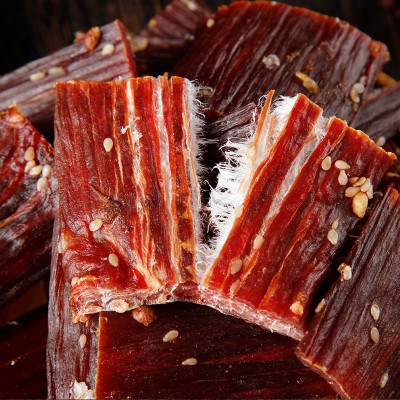 定制风干猪肉干特产高原风味内蒙古西藏干巴图2