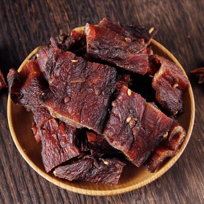 鸡肉干工厂直销风干鸡肉内蒙古散装熟食休闲零食支持批发肉干图2