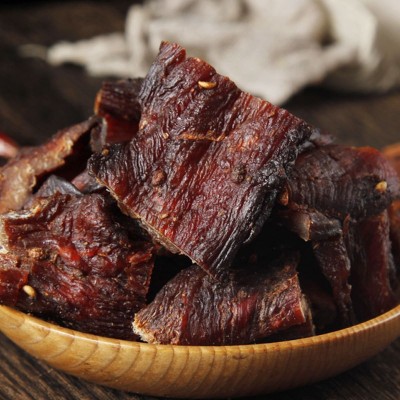 鸡肉干工厂直销风干鸡肉内蒙古散装熟食休闲零食支持批发肉干图4