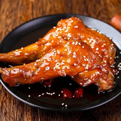 四川特产厂家香辣兔腿整箱批发餐饮酒店批发预制菜图2