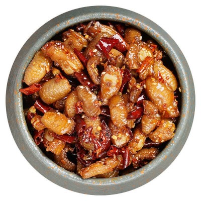 四川特产美食冷吃鸡脚筋厂家直销一件代发另售兔头兔腿鹌鹑猪图5