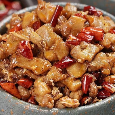 自贡冷吃兔四川特产小吃麻辣兔肉零食休闲食品厂家批发源头货源图3