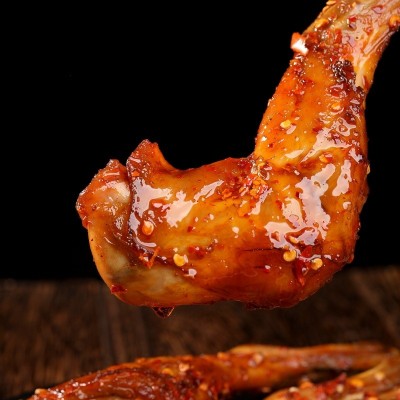 四川特产网红零食真空速食150g麻辣兔腿兔肉双流老妈兔头冷吃兔图3