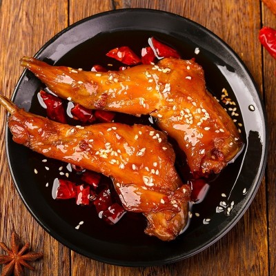 四川特产网红零食真空速食150g麻辣兔腿兔肉双流老妈兔头冷吃兔图4