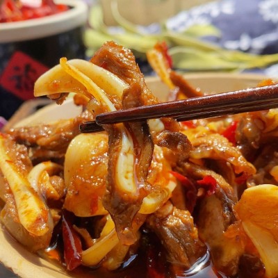 四川特产120g麻辣冷吃猪脆骨零食冷吃兔厂家直销一件代发微商抖音图5