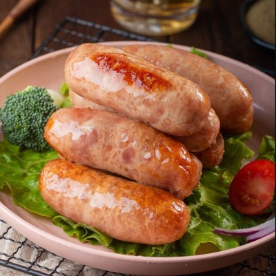 火山石烤肠肉肠地道肠海苔烤肠黑椒批发台式热狗肠脆骨肠摆 摊批发图2