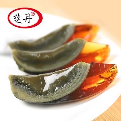 湖北楚丹溏心松花蛋6枚装传统工艺不麻不涩变蛋批发鲜滑爽口图2