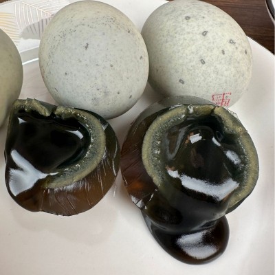 楚丹松花大蛋多规格皮蛋流心鲜美工厂直销无铅工艺不涩不麻醇香图2