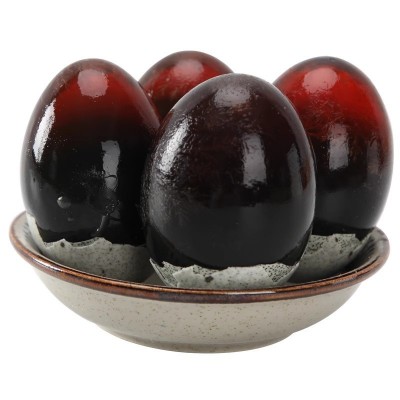 楚丹松花蛋大个溏心无铅工艺恒温腌制休闲小吃凉拌官方厂家批发价图5