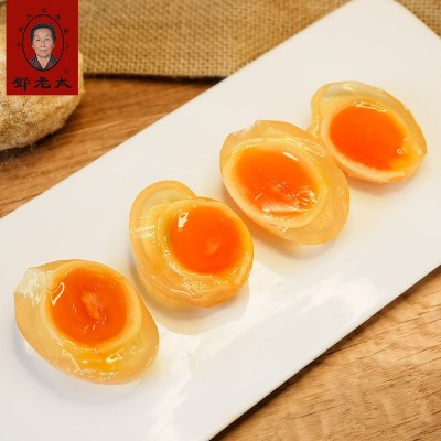 邓老太四川溏心皮蛋灰包土皮蛋 6枚简易盒装 厂家直销图4