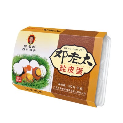 四川广安特产邓老太盐皮蛋300g6枚简易装 工厂批发 四川土特产图4