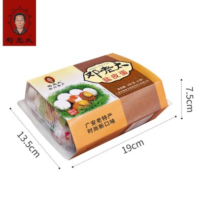 四川广安特产邓老太盐皮蛋300g6枚简易装 工厂批发 四川土特产图5
