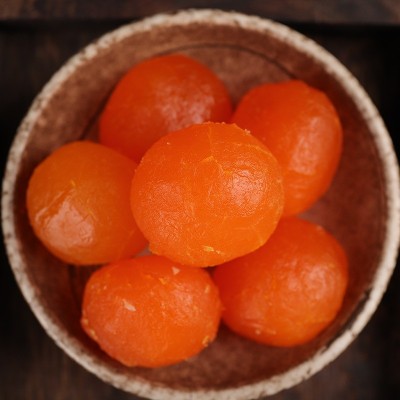现货红太阳咸蛋黄20粒美食专用大中小咸鸭蛋黄烘培原料厂家图4