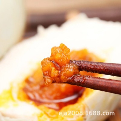 厂家批发咸鸭蛋 亿家爱牌农家咸鸭蛋农家散养鸭蛋流油75g样品图3