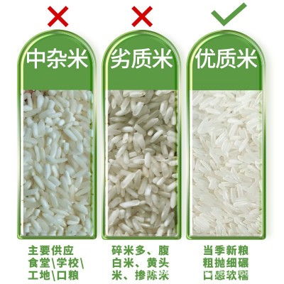 荆楚粮油京山桥米2.5kg南方大米5斤真空包装当季新米籼米厂家直发图5