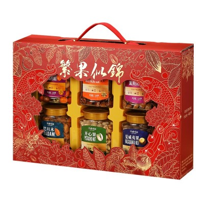 坚果礼盒年货批发混合坚果组合炒货干果腰果夏威夷果零食大礼包图5