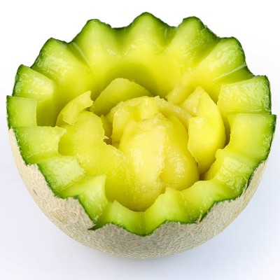 【托】网纹瓜 冰淇淋蜜瓜当季新鲜现摘水果果脆瓜甜瓜小香瓜代发图3