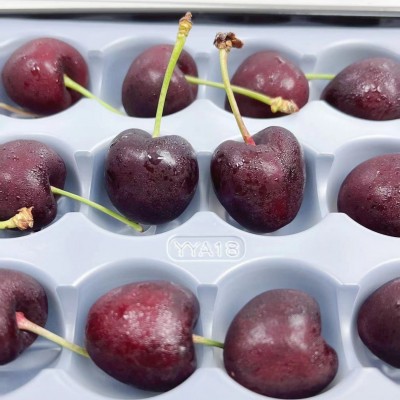 广州江南批发直发【顺丰】空运大樱桃现货颗粒装1盒18颗精品盒装图2