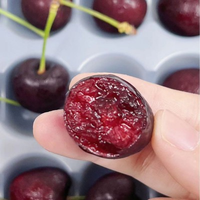 广州江南批发直发【顺丰】空运大樱桃现货颗粒装1盒18颗精品盒装图4