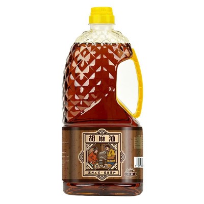 内蒙胡麻油厂家1.8L 鲜榨 正品的价格 胡麻籽黄金亚麻籽 亚麻籽油图5