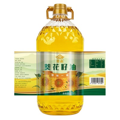 普晶特制一级葵花籽油 5升餐饮家用瓜子油物理炸机食用油批犮直发图3