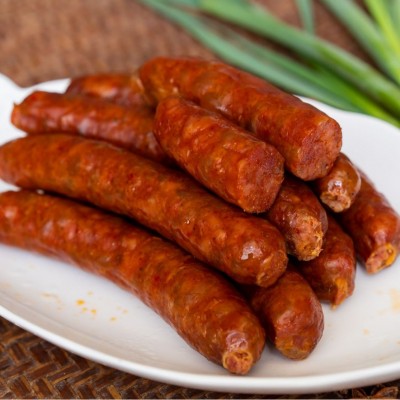 农家自制烟熏麻辣香肠川味恩施四川贵州腊肠七分瘦湖南云南腊肉图4