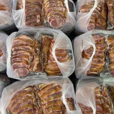 湖北恩施土家柴火腊肉香肠排骨猪脚批发价图5