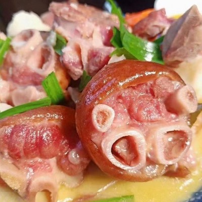 正宗农家柏树香料熏烤猪脚火腿湖北恩施四川湖南特产土猪腊肉猪蹄图3