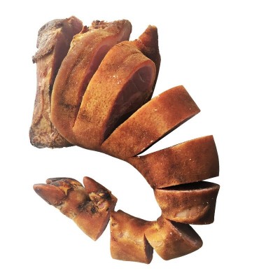 正宗农家柏树香料熏烤猪脚火腿湖北恩施四川湖南特产土猪腊肉猪蹄图5