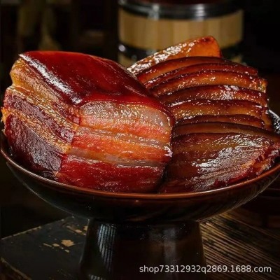 湖北恩施特产农家自制烟熏腊肉猪脚湖南湘西贵州香肠四川正宗五花图2