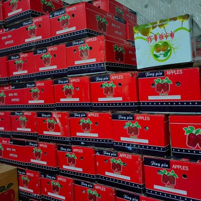 果园采摘产地直供甘肃蛇果花牛果苹果宝宝辅食整箱批发图4