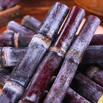 黑皮甘蔗 一件代发 紫皮甘蔗当季新鲜水果一级甘蔗特产脆皮甜榨汁图2