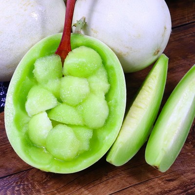 玉菇甜瓜新鲜水果 一件代发 当季正宗头茬冰淇淋蜜瓜香瓜整箱密瓜图5