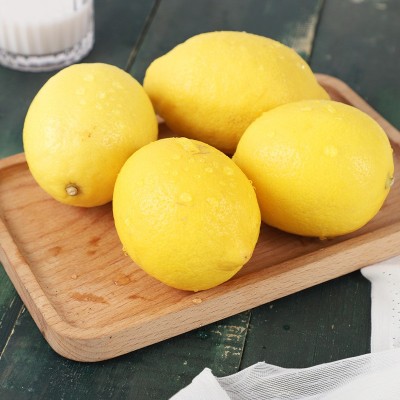 商用安岳黄柠檬现摘现发柠檬5斤新鲜水果皮薄多汁包邮奶茶店饮品图5