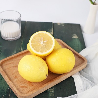 正宗安岳黄柠檬新鲜当季水果皮薄多汁柠檬一级尤克力大果批发图4