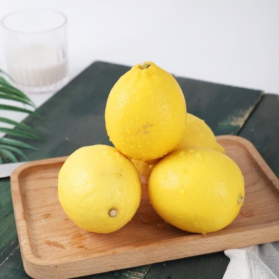 正宗安岳黄柠檬新鲜当季水果皮薄多汁柠檬一级尤克力大果批发图3