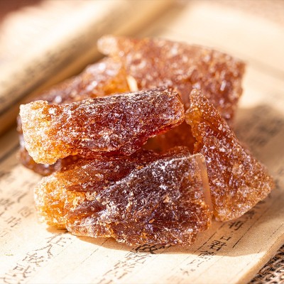 云南黄冰糖批发厂家直发老冰糖瓶装手工特产多晶甘蔗老黄冰糖现货图3