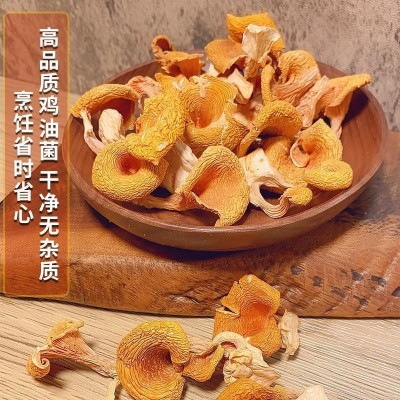 福建古田鸡油菌干货黄丝菌黄金菇榆黄菇菌菇煲汤料鸡枞菌干菌子图3