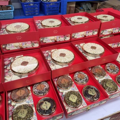 春节新年送礼喜乐五拼西洋参片礼盒滋补干货礼盒图5