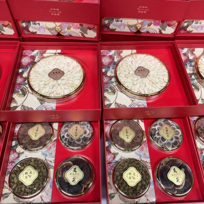 春节新年送礼喜乐五拼西洋参片礼盒滋补干货礼盒图4