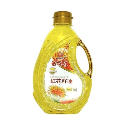 新疆西格尔食用红花籽油1.6升一级压榨新疆塔城纯红花籽油图4