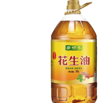 新鲜日期花生油5L厂家直供食用油批发粮油压榨花生油家用商用年货图4