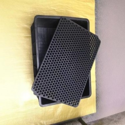 批发花生芽水培筐 圆孔板 长条板 撒播板 种植花生芽水培板图2