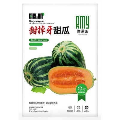 批发甜掉牙花皮甜瓜种子冰糖脆子羊角蜜皮薄肉甜八里香甜瓜种籽图3