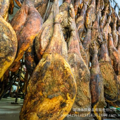 10斤宣威本地火腿礼盒装云南特产老火腿农家腊肉整腿年货团购送礼图4