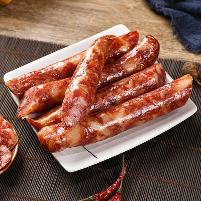 广东广式腊肠真空包装咸甜中式特产农家年货风干肠厂家批发包邮