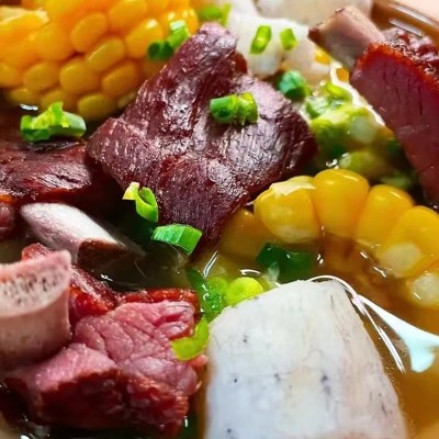 【烟熏腊排骨】恩施农家传统工艺腌制柴火烟熏腊排骨腊肉肉质紧实图4