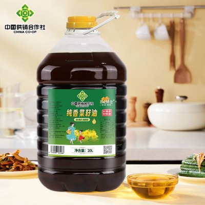 苏油坊苏北粮仓菜籽油桶装20L餐饮装精选原料风味香浓图2